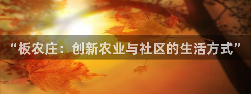 天辰娱乐信誉